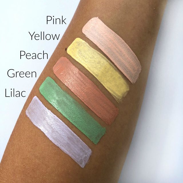 Creamy Color Correcting Concealer Yellow MakeupMekka